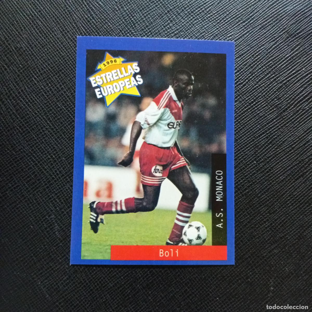 Cartes &agrave; collectionner de Football: 115 BOLI MONACO PANINI ESTRELLAS EUROPEAS 1996 CROMO FUTBOL 96 - A33 PG37