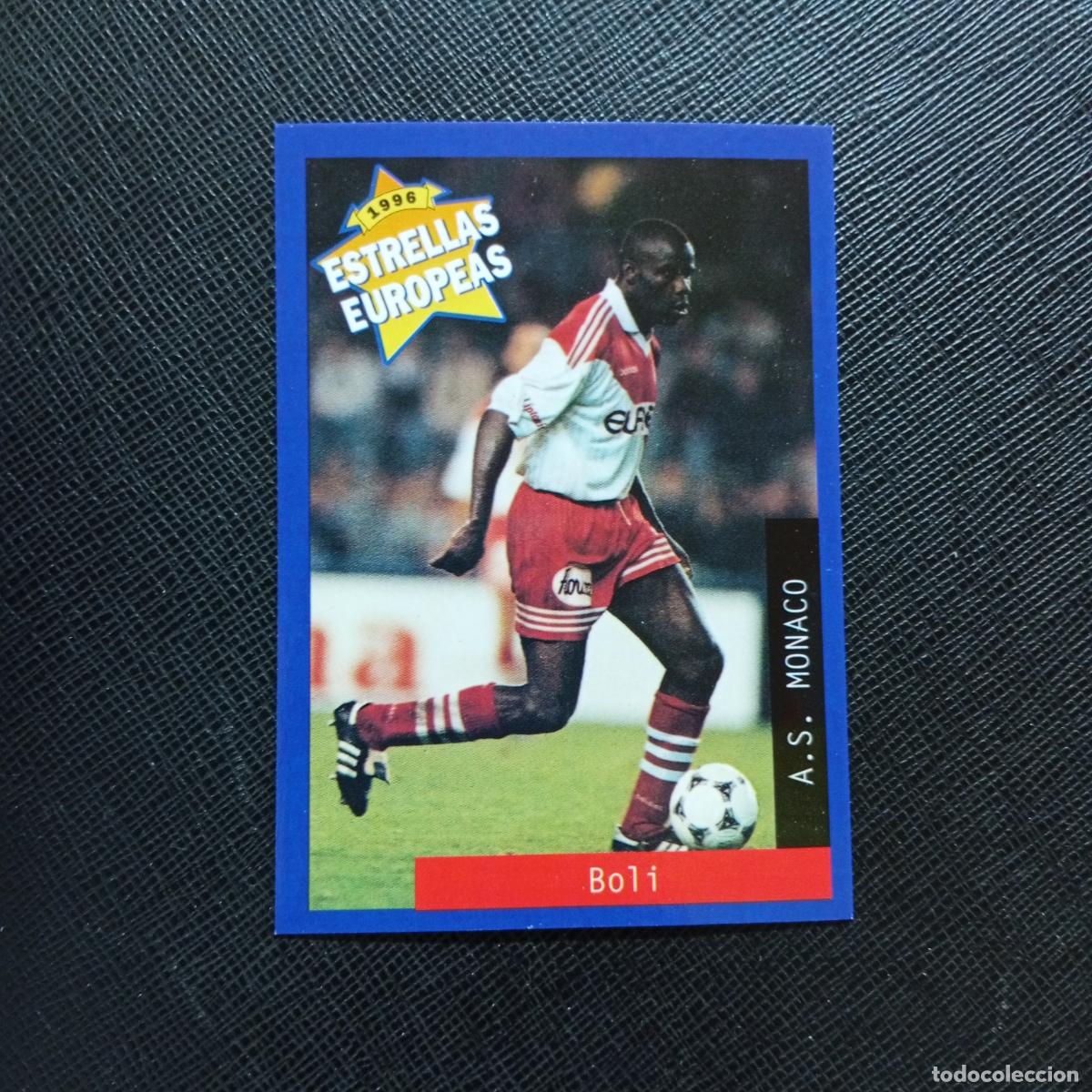 Cartes &agrave; collectionner de Football: 115 BOLI MONACO PANINI ESTRELLAS EUROPEAS 1996 CROMO FUTBOL 96 - A33 PG37 B