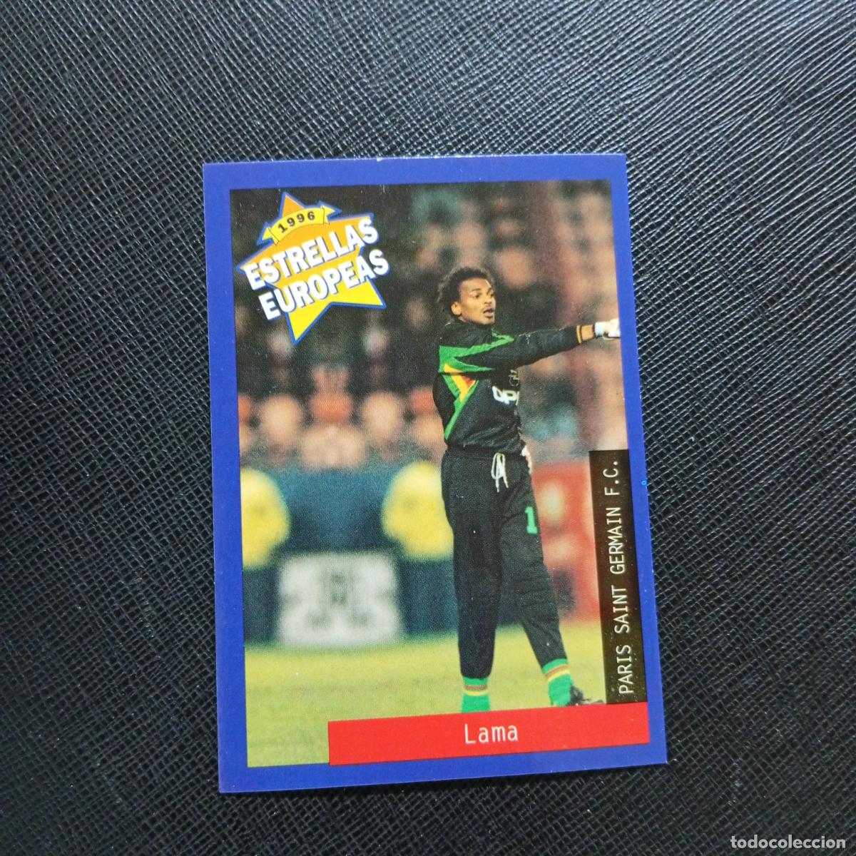 Figurine di Calcio: 112 LAMA PSG PANINI ESTRELLAS EUROPEAS 1996 CROMO FUTBOL 96 - A33 PG37 B