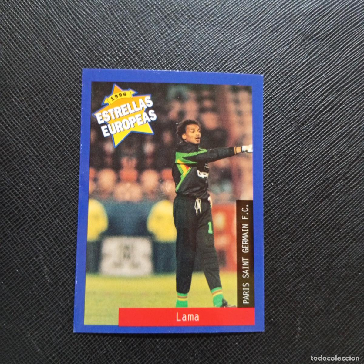 Cromos de f&uacute;tbol: 112 LAMA PSG PANINI ESTRELLAS EUROPEAS 1996 CROMO FUTBOL 96 - A33 PG39