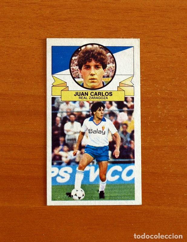 Cromos de f&uacute;tbol: Zaragoza - Juan Carlos - Ediciones Este 1985-1986, 85-86