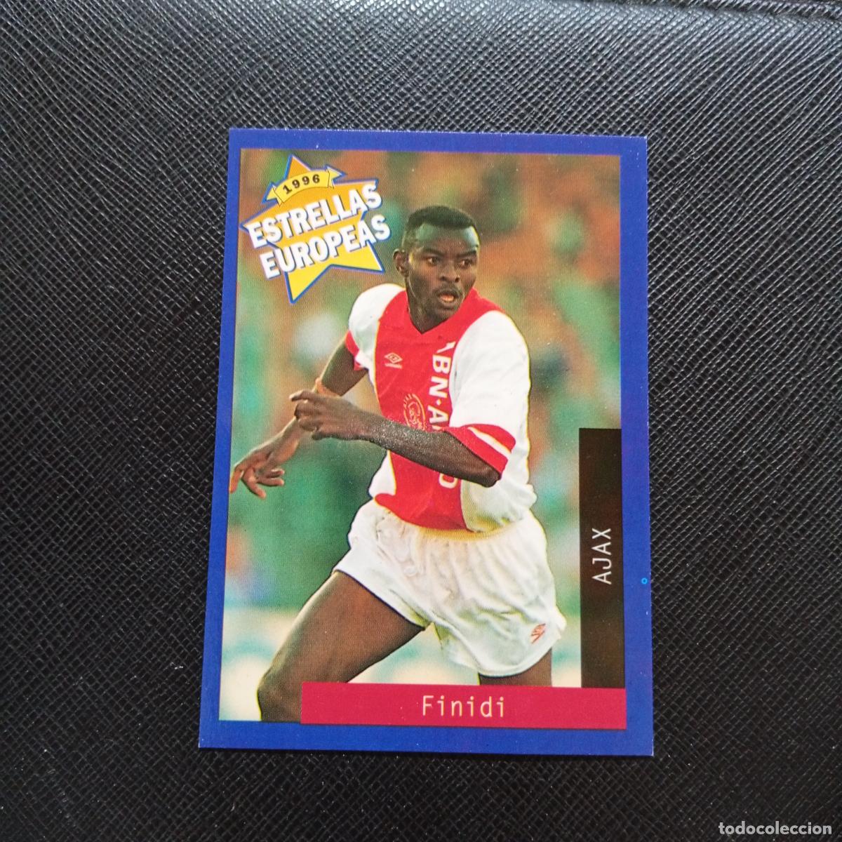 Cromos de f&uacute;tbol: 12 FINIDI AJAX PANINI ESTRELLAS EUROPEAS 1996 CROMO FUTBOL 96 - A33 PG41