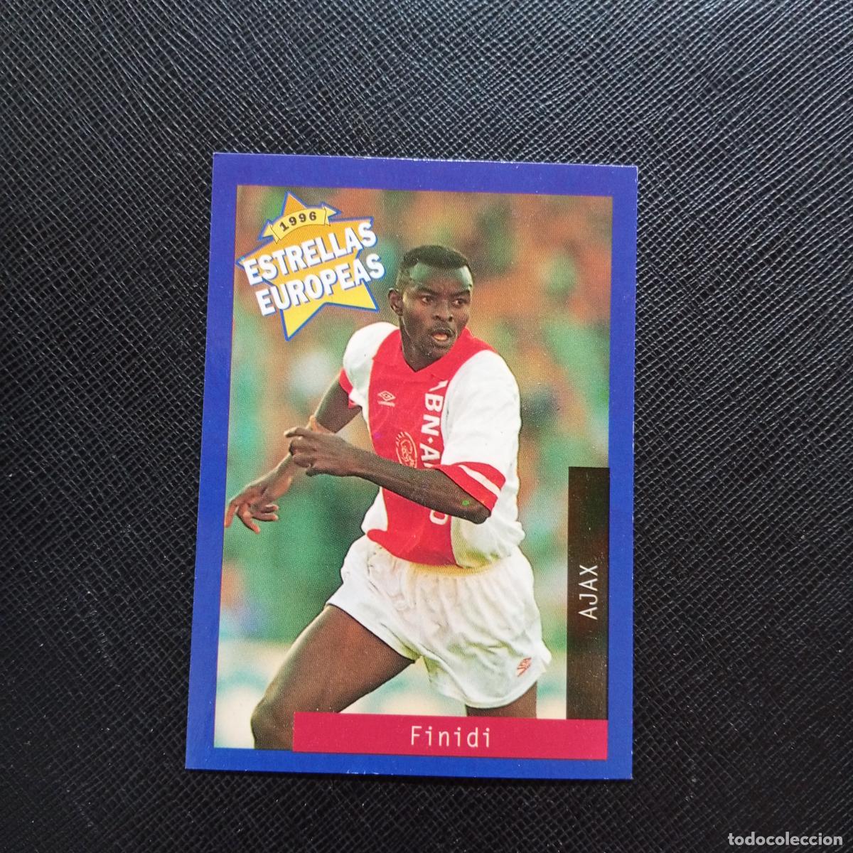 Cromos de f&uacute;tbol: 12 FINIDI AJAX PANINI ESTRELLAS EUROPEAS 1996 CROMO FUTBOL 96 - A33 PG41 B