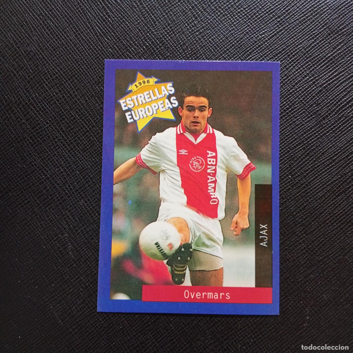 Cromos de f&uacute;tbol: 11 OVERMARS AJAX PANINI ESTRELLAS EUROPEAS 1996 CROMO FUTBOL 96 - A33 PG42