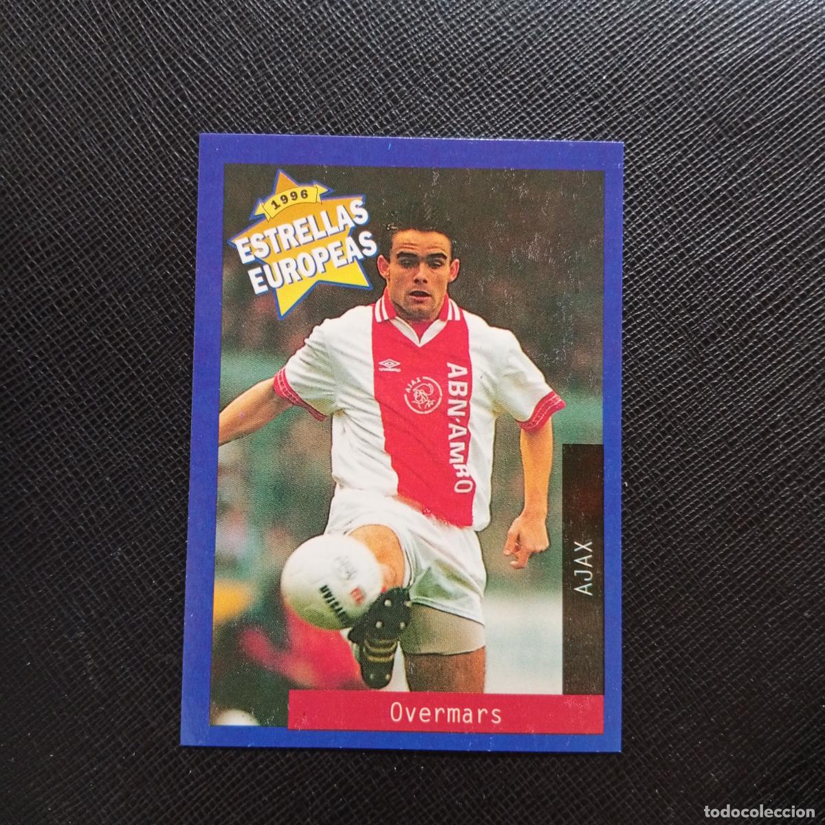 Cromos de f&uacute;tbol: 11 OVERMARS AJAX PANINI ESTRELLAS EUROPEAS 1996 CROMO FUTBOL 96 - A33 PG42 B