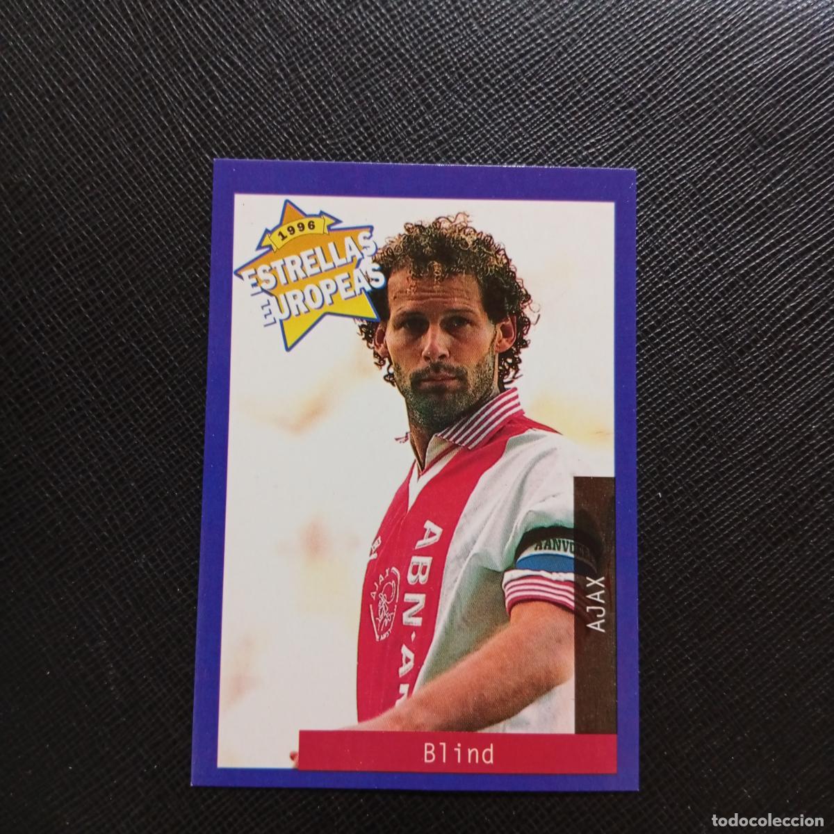Cromos de f&uacute;tbol: 9 BLIND AJAX PANINI ESTRELLAS EUROPEAS 1996 CROMO FUTBOL 96 - A33 PG41
