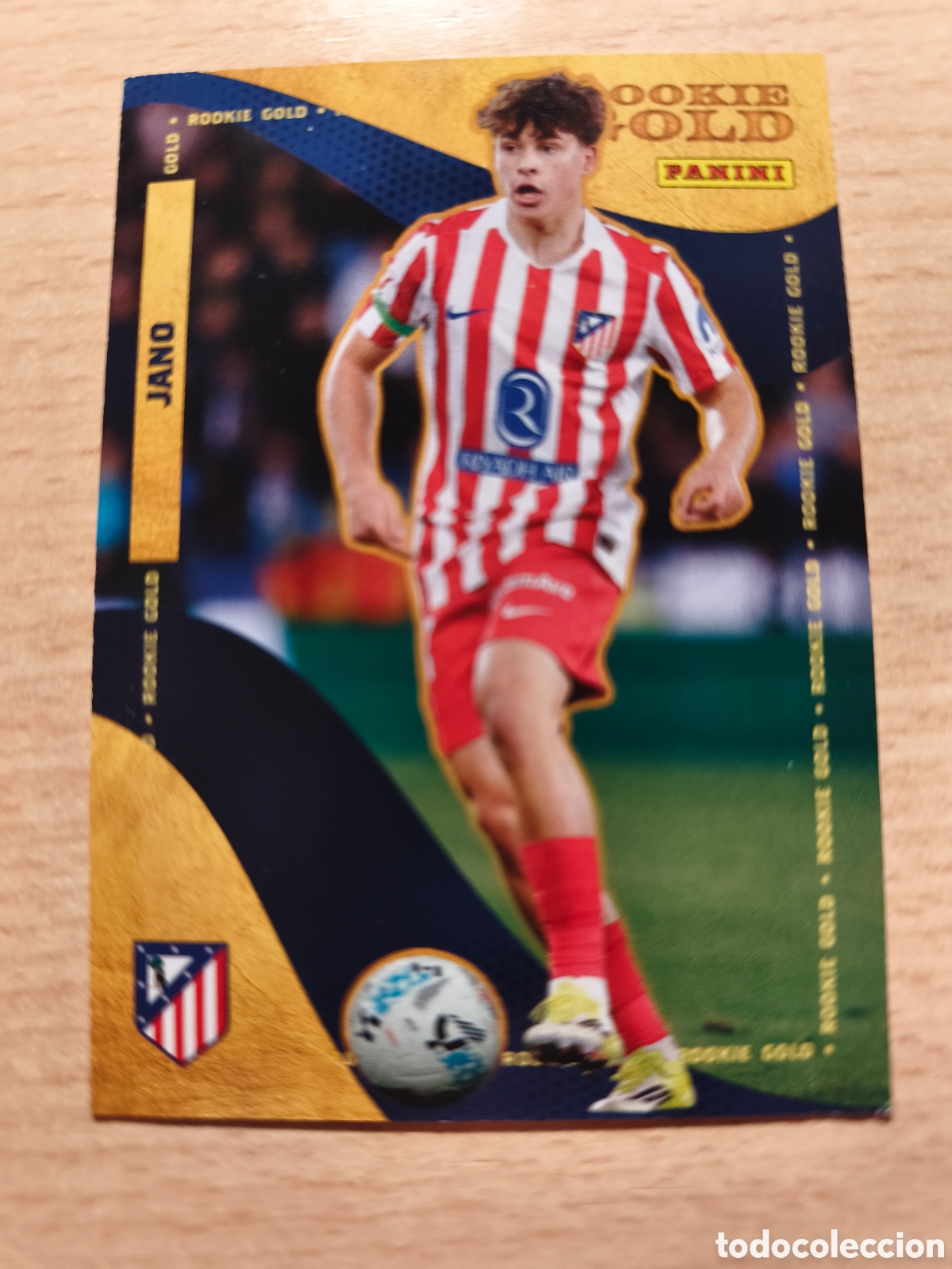 Cromos de f&uacute;tbol: 60 JANO ROOKIE GOLD PANINI CLUB ATL&Eacute;TICO DE MADRID 2025 2026 PANINI 25 26