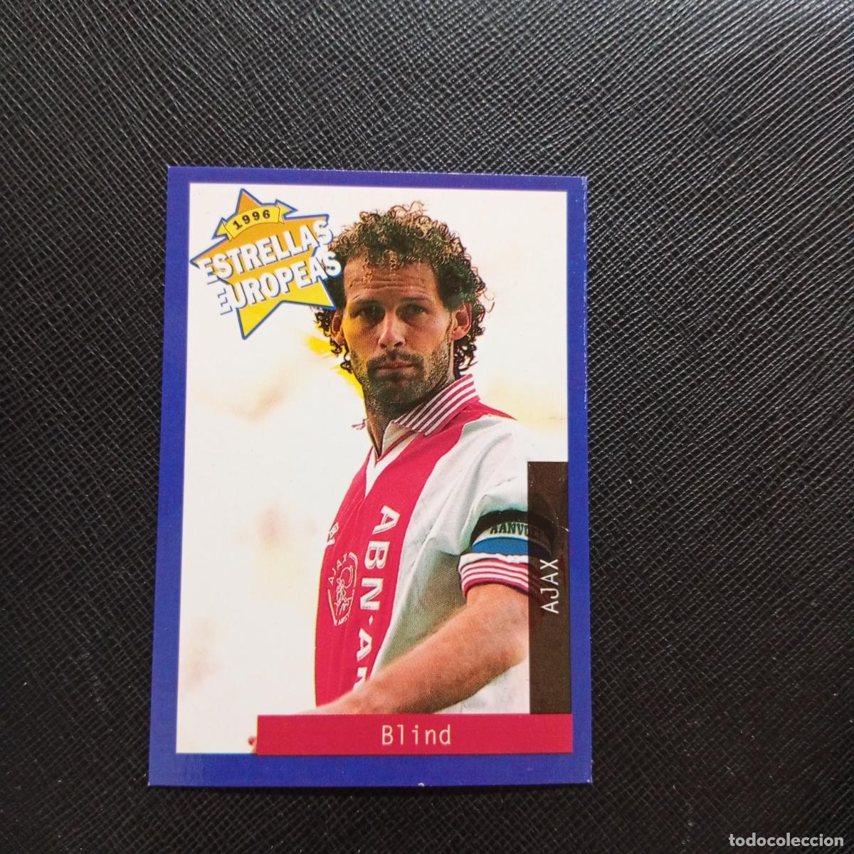 Cromos de f&uacute;tbol: 9 BLIND AJAX PANINI ESTRELLAS EUROPEAS 1996 CROMO FUTBOL 96 - A33 PG42