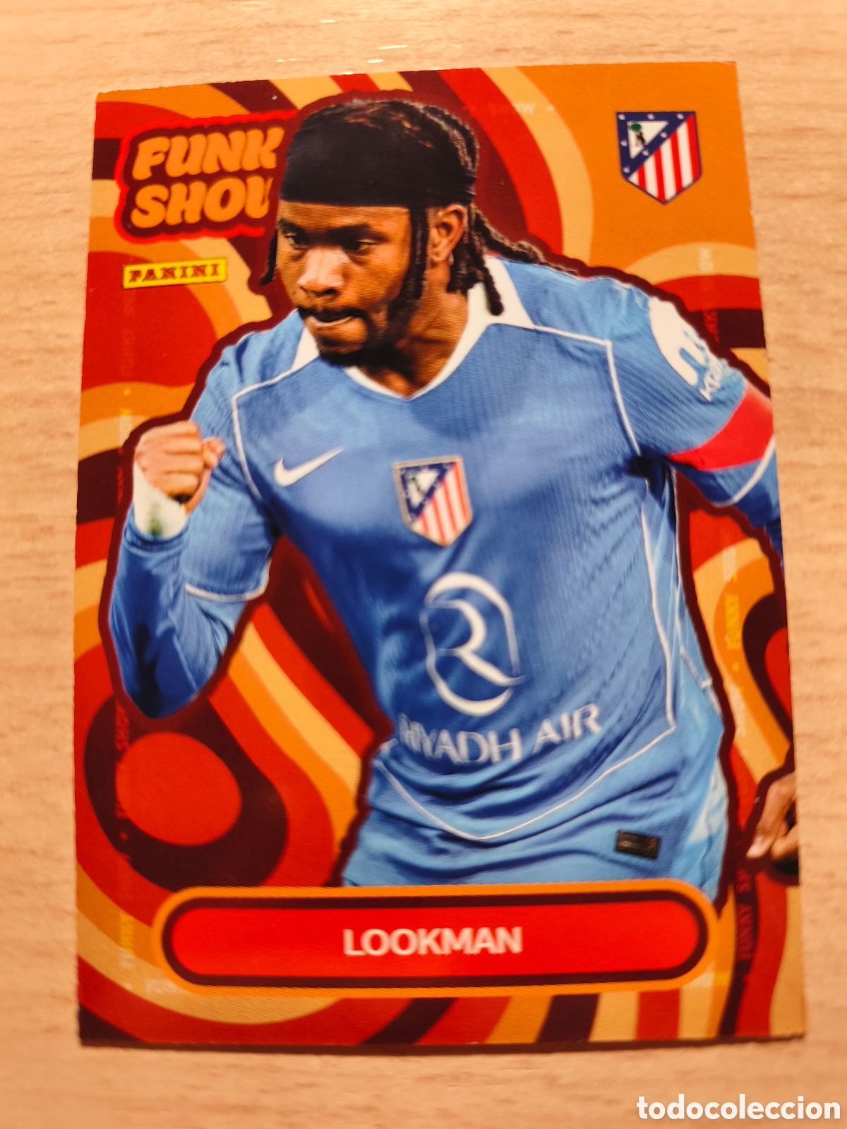 Cromos de f&uacute;tbol: 53 LOOKMAN FUNKY SHOW PANINI CLUB ATL&Eacute;TICO DE MADRID 2025 2026 PANINI 25 26