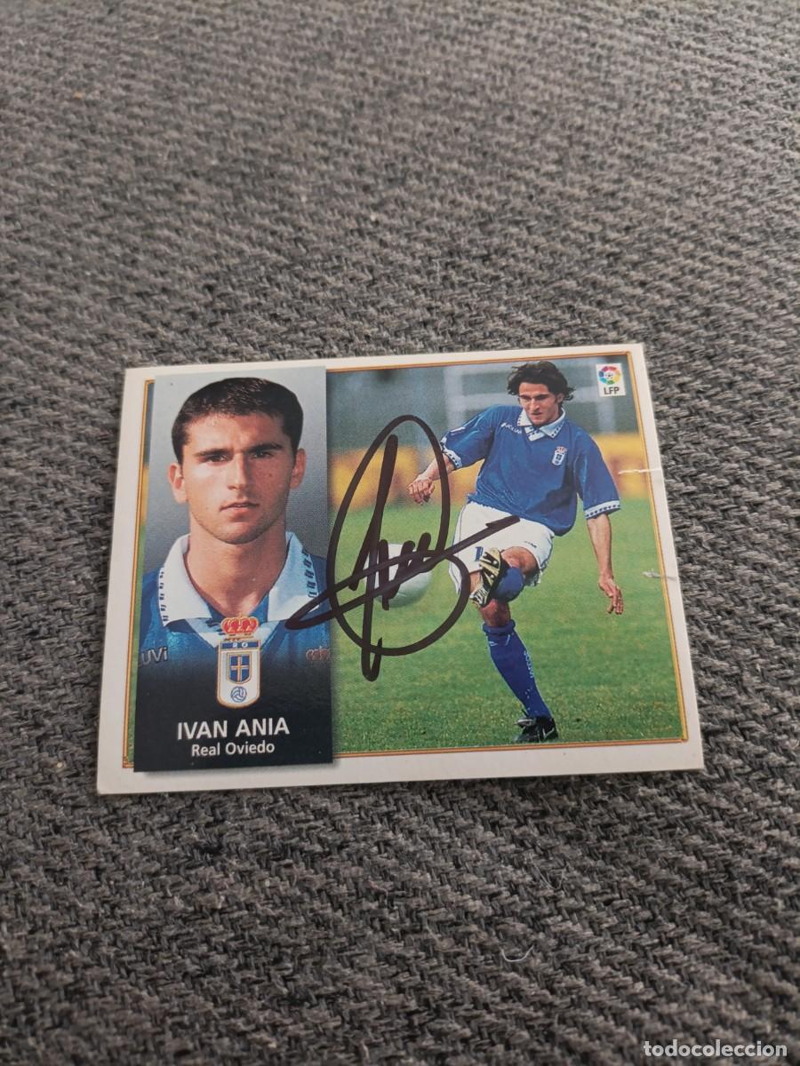 Cromos de f&uacute;tbol: Auto original de Iv&aacute;n Ania Oviedo