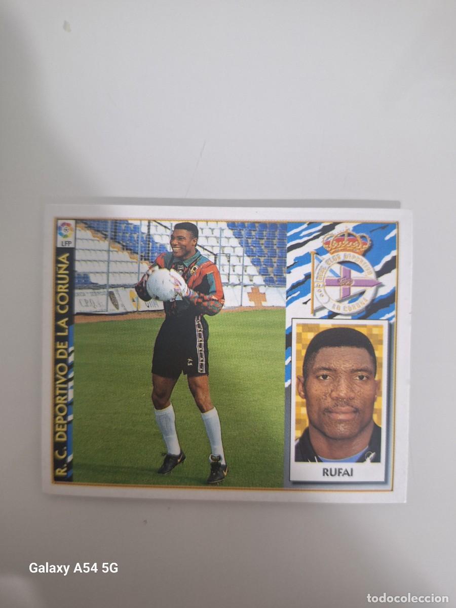Cromos de f&uacute;tbol: COLOCA RUFAI D. CORU&Ntilde;A ESTE 97 98 SIN PEGAR
