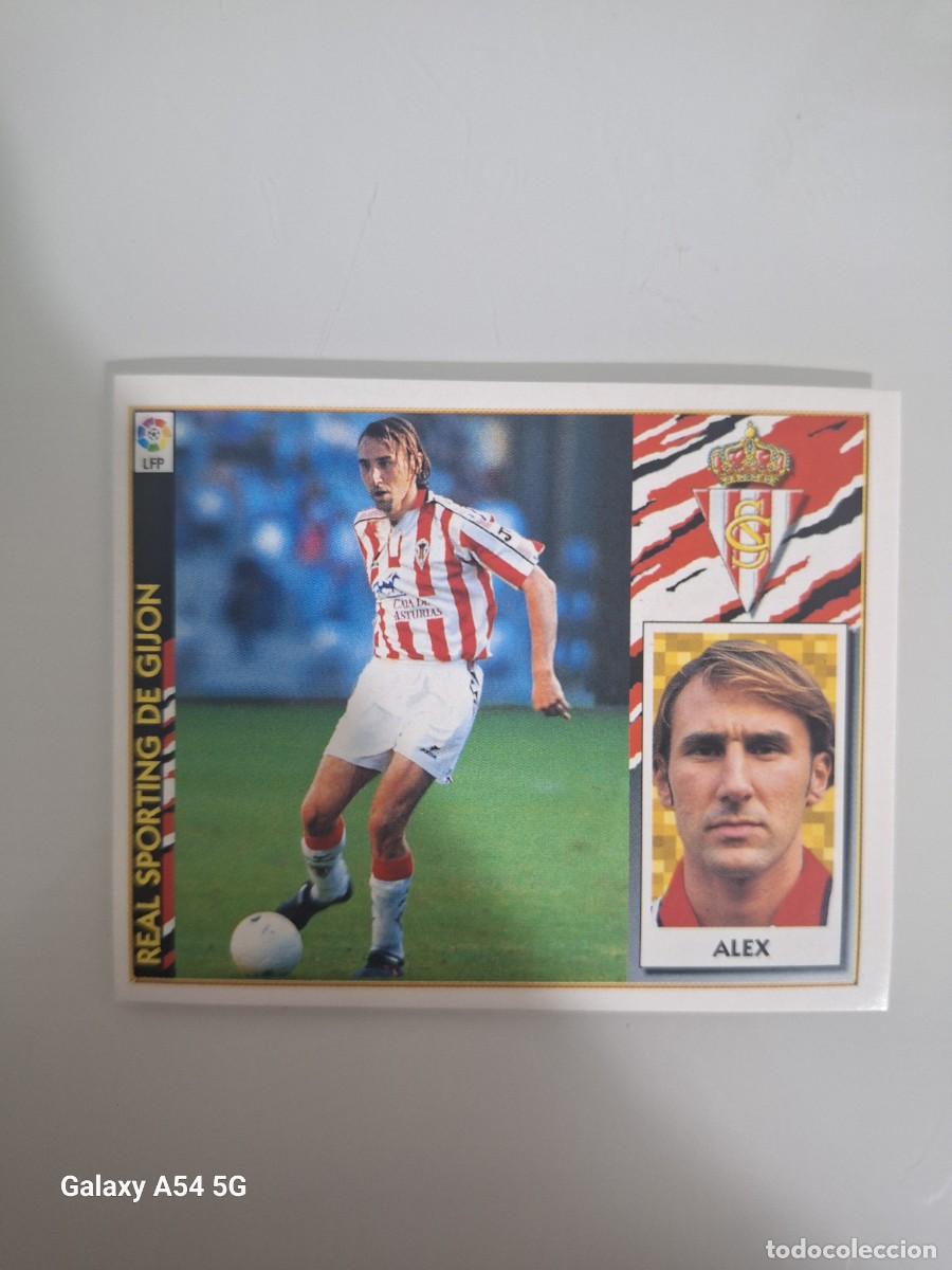 Cromos de f&uacute;tbol: COLOCA ALEX SPORTING ESTE 97 98 SIN PEGAR - Foto 1