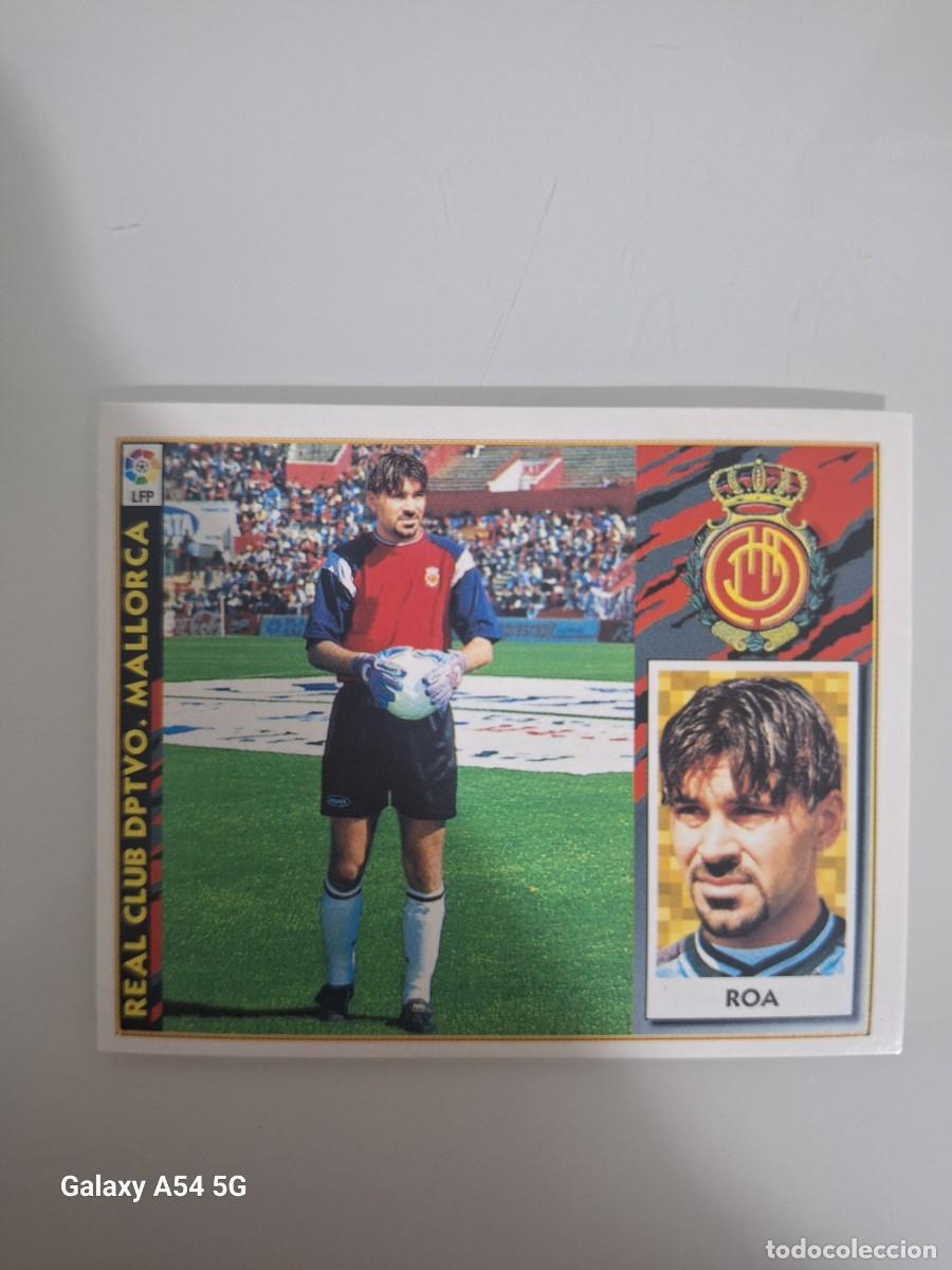 Cromos de f&uacute;tbol: COLOCA ROA MALLORCA ESTE 97 98 SIN PEGAR
