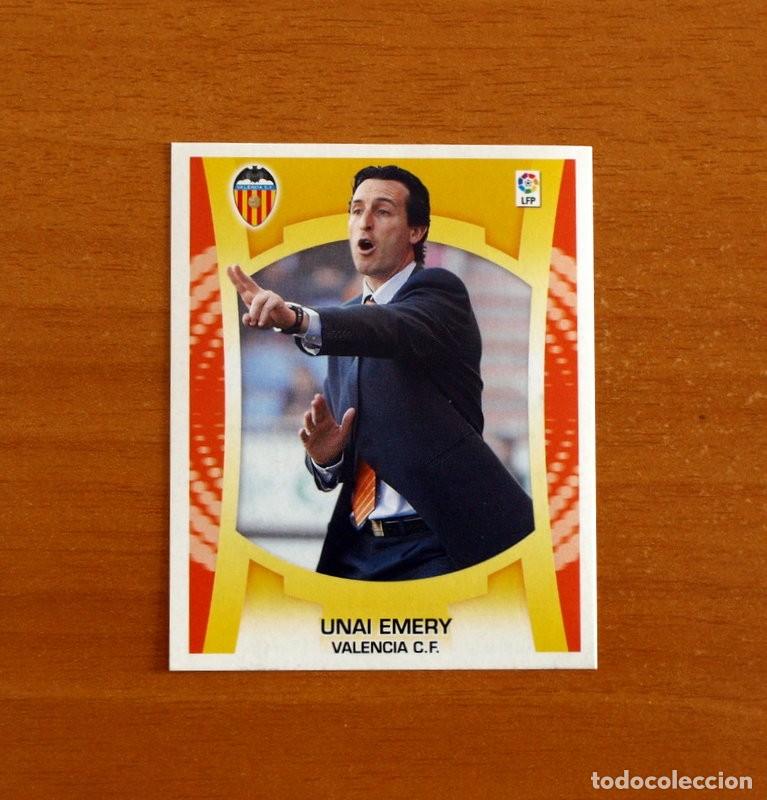 Cromos de f&uacute;tbol: Valencia - Unai Emery, Entrenador - Liga 2009-2010, 09-10 - Ediciones Este - Nunca pegado