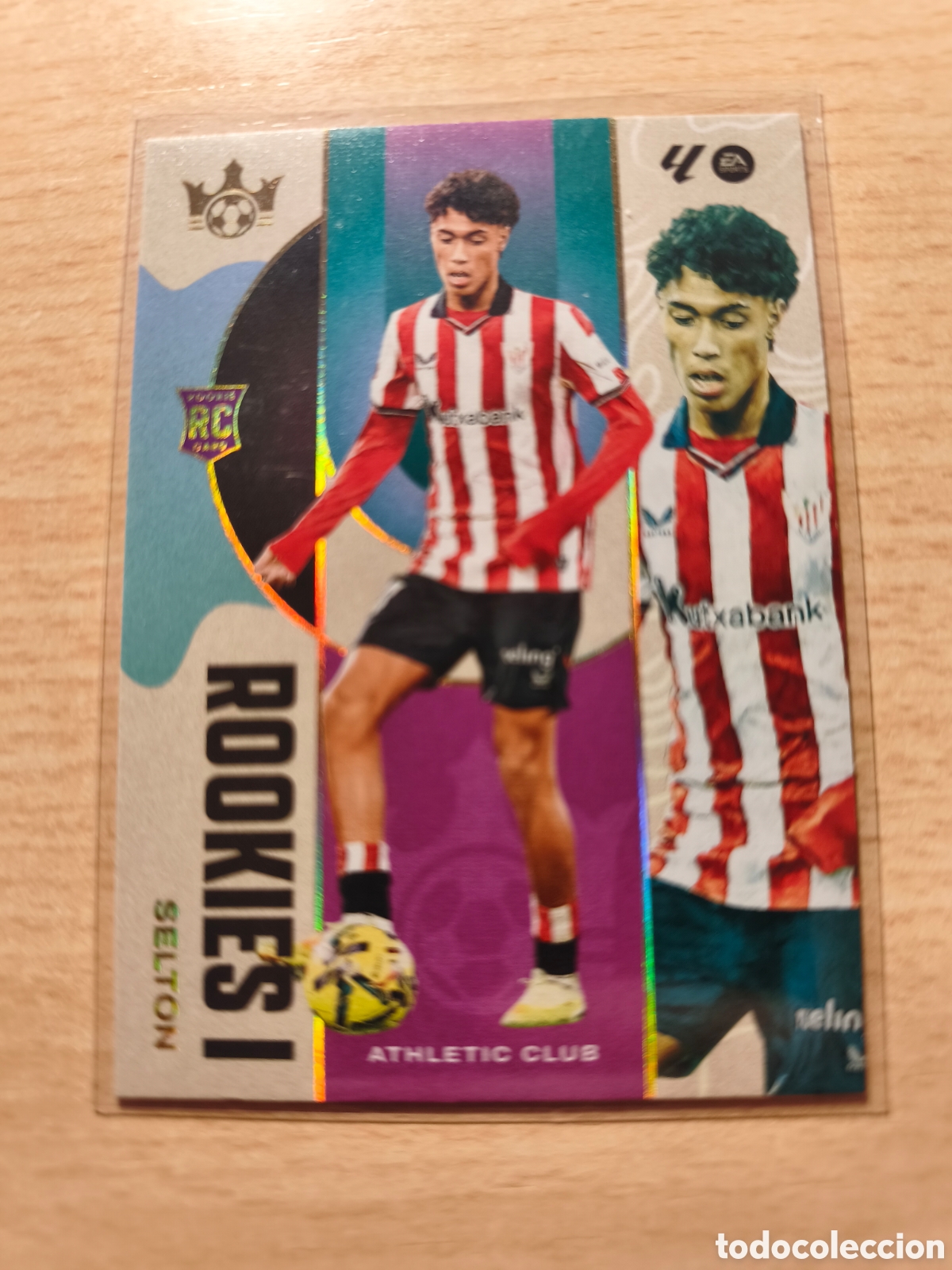 Cromos de f&uacute;tbol: SELTON SANCHEZ ROOKIES I PITCH KINGS ATHLETIC CLUB DE BILBAO 2025 2026 PANINI 25 26