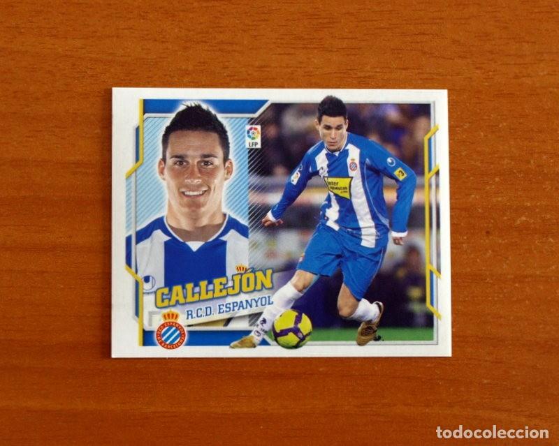 Cromos de f&uacute;tbol: R.C.D. Espa&ntilde;ol, Espanyol - Callej&oacute;n N&ordm; 15 - Liga 2010-2011, 10-11 - Ediciones Este - Nunca pegado