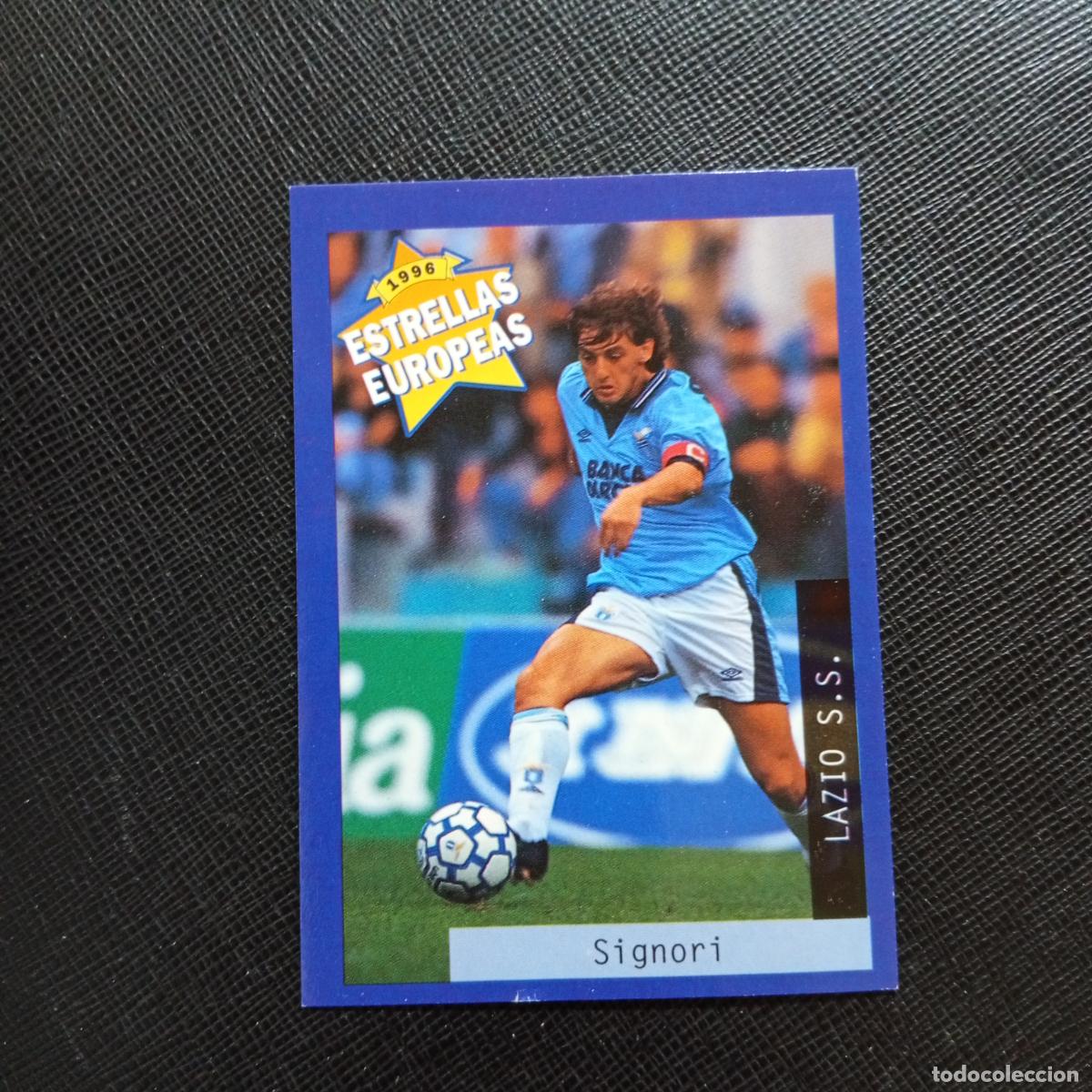 Cromos de f&uacute;tbol: 108 SIGNORI LAZIO PANINI ESTRELLAS EUROPEAS 1996 CROMO FUTBOL 96 - A33 PG44