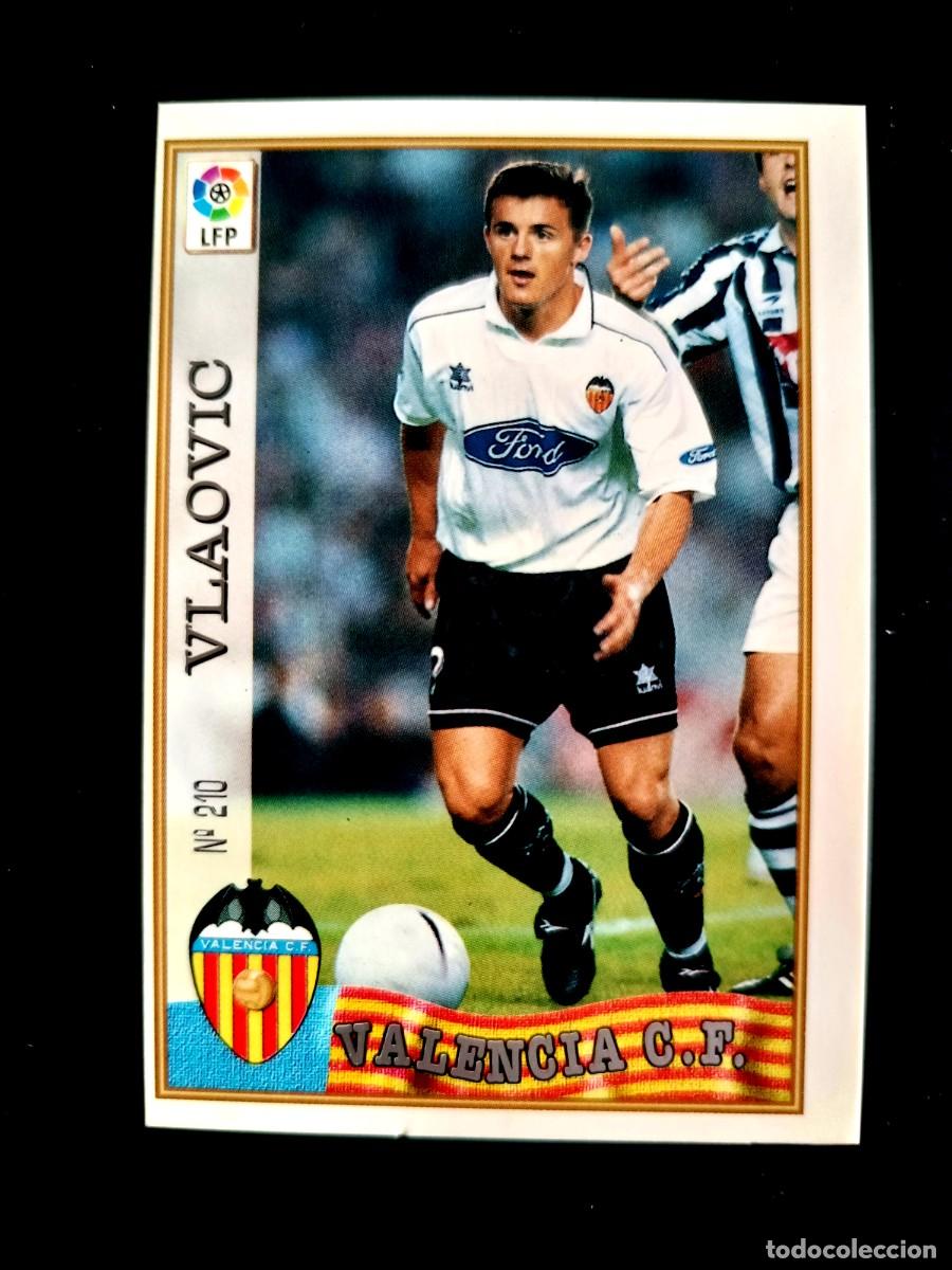 Cromos de f&uacute;tbol: 210 VLAOVIC - VALENCIA C.F. - MUNDICROMO 97/98