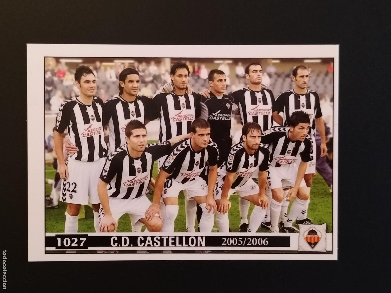 Cromos de f&uacute;tbol: 1027 ALINEACION INDICE CASTELLON CROMOS ALBUM MUNDICROMO PLATINUM LIGA FUTBOL 05 06 2005 2006