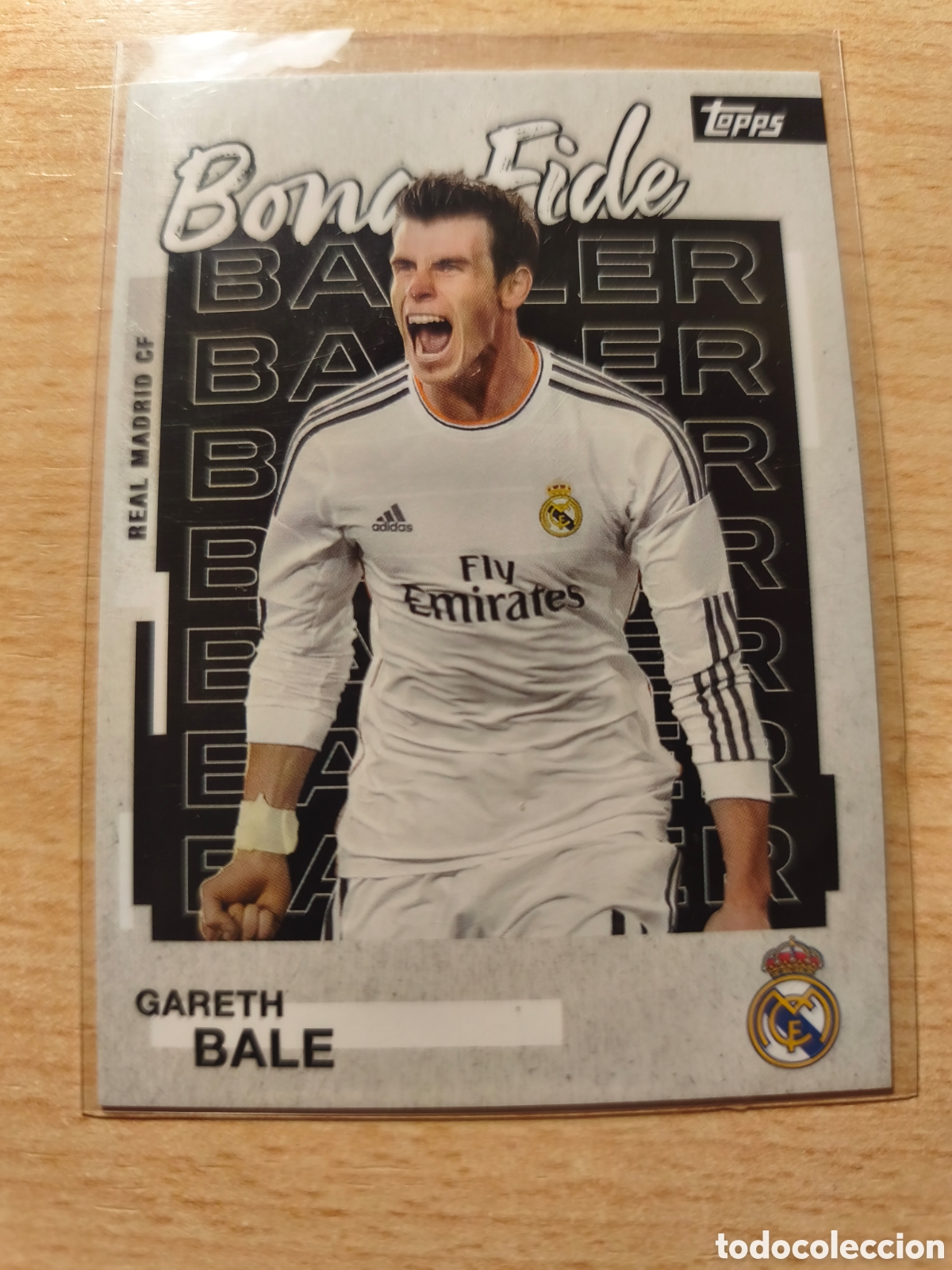 Cromos de Futebol: 23 GARETH BALE BONA FIDE BALLER TEAM SET REAL MADRID 2025 2026 TOPPS 25 26