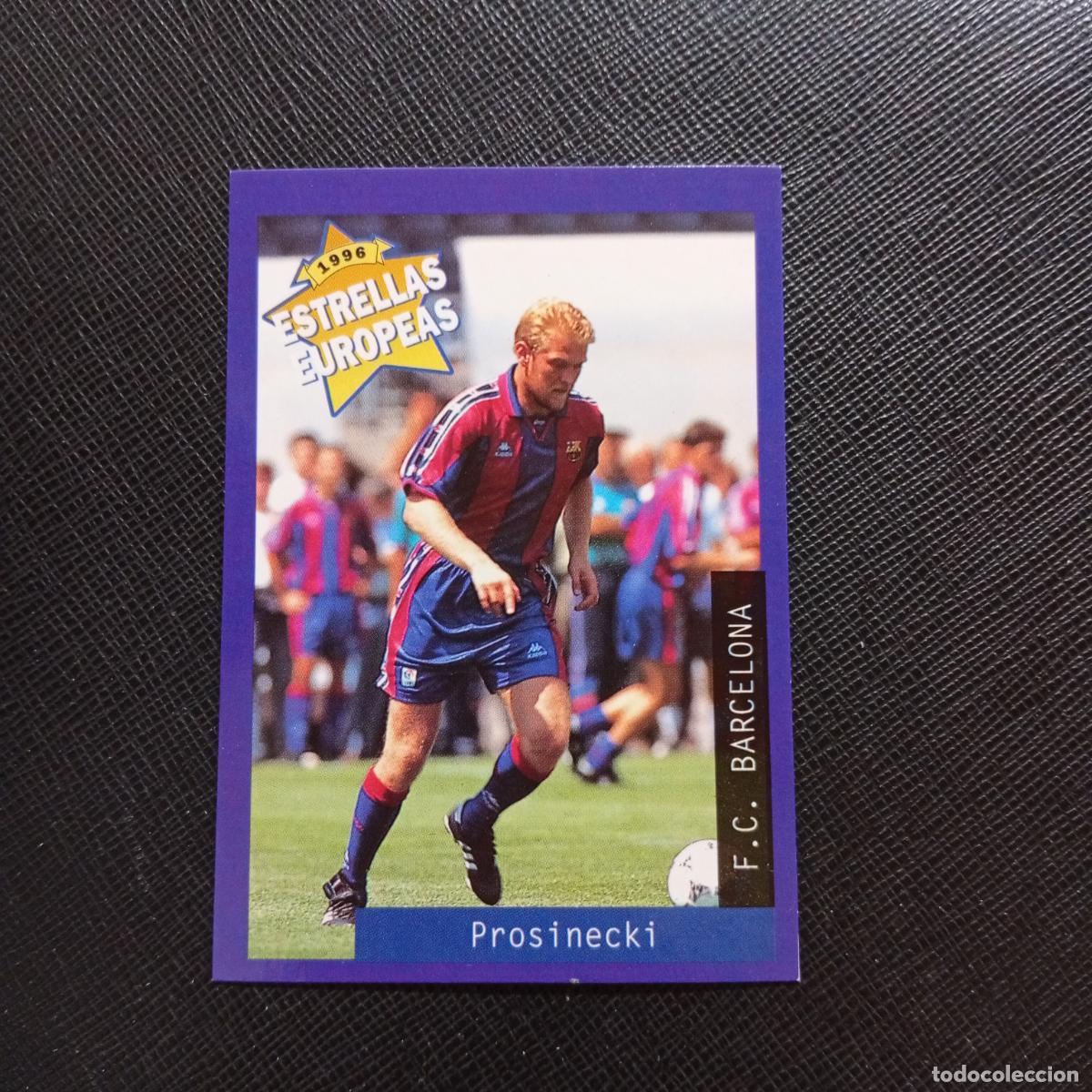 Cromos de Futebol: 39 PROSINECKI BARCELONA PANINI ESTRELLAS EUROPEAS 1996 CROMO FUTBOL 96 - A33 PG46