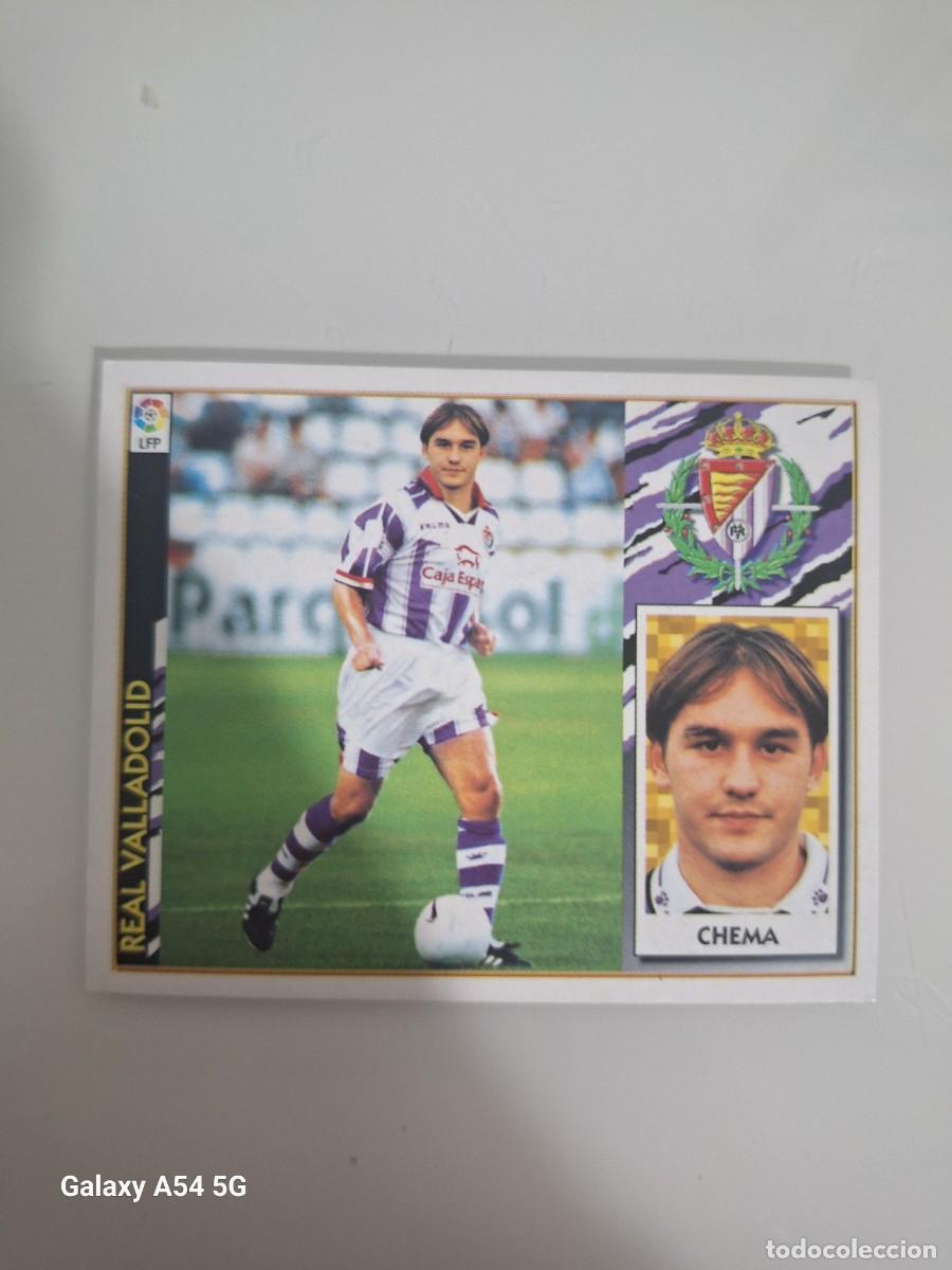 Cromos de Futebol: COLOCA CHEMA VALLADOLID ESTE 97 98 SIN PEGAR
