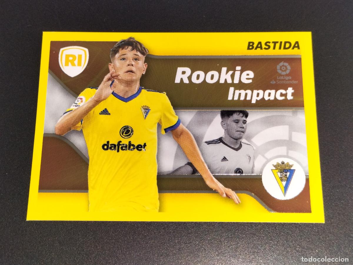 Football Stickers: N&ordm; 4 BASTIDA ROOKIE IMPACT CADIZ CROMOS LALIGA SANTANDER ESTE LIGA FUTBOL 2021 2022 21 22 PANINI