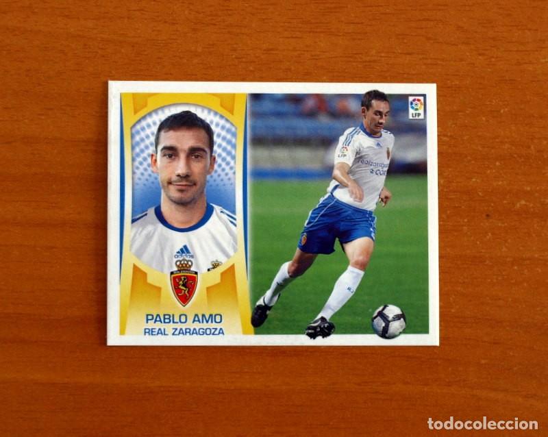 Cromos de f&uacute;tbol: Real Zaragoza - Pablo Amo N&ordm; 3 B - Coloca - Liga 2009-2010, 09-10 - Ediciones Este - Nunca Pegado