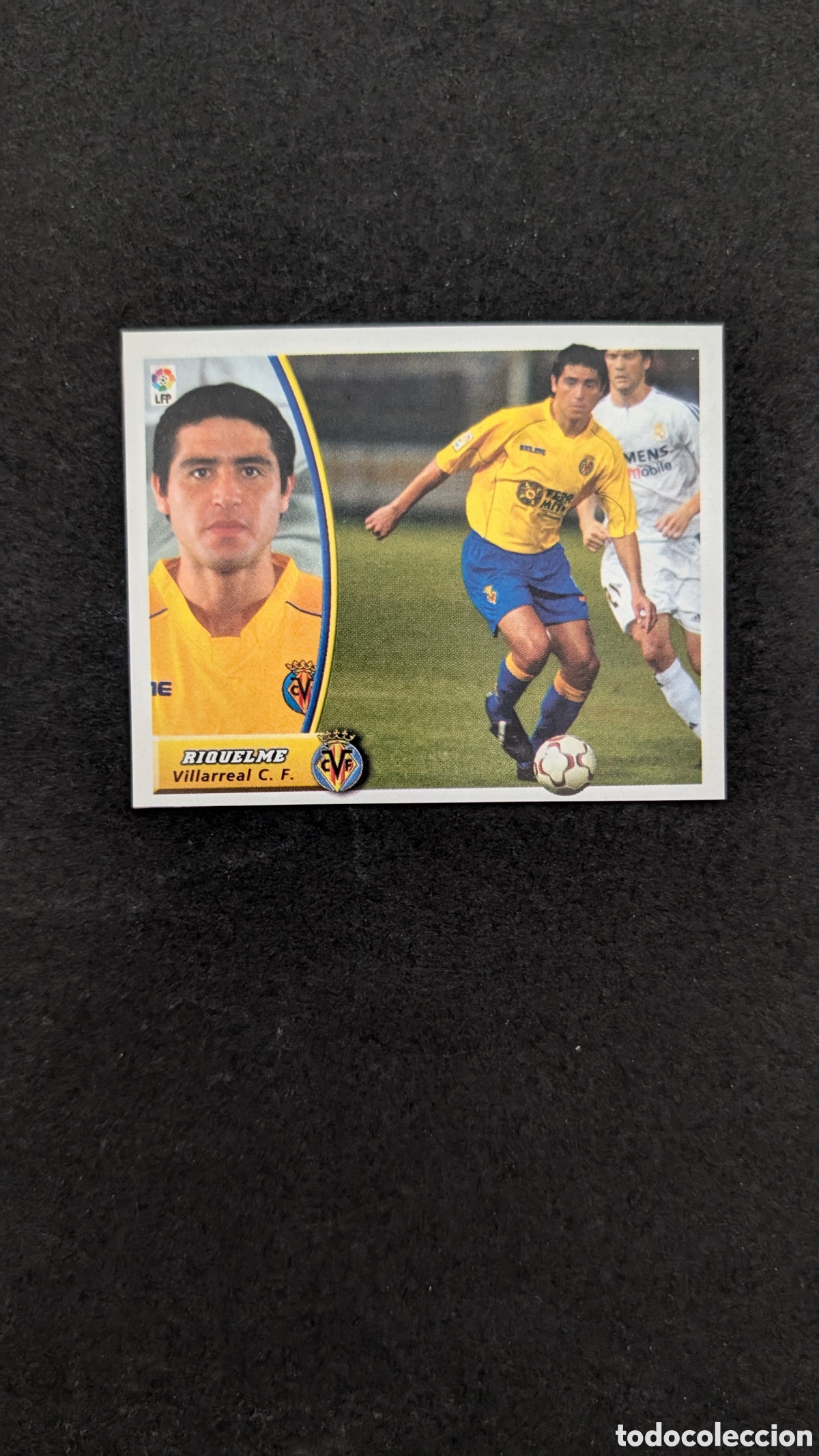 Cartes &agrave; collectionner de Football: RIQUELME VILLARREAL FICHAJE 38 LIGA ESTE 2003/04 03 04 RECORTADO