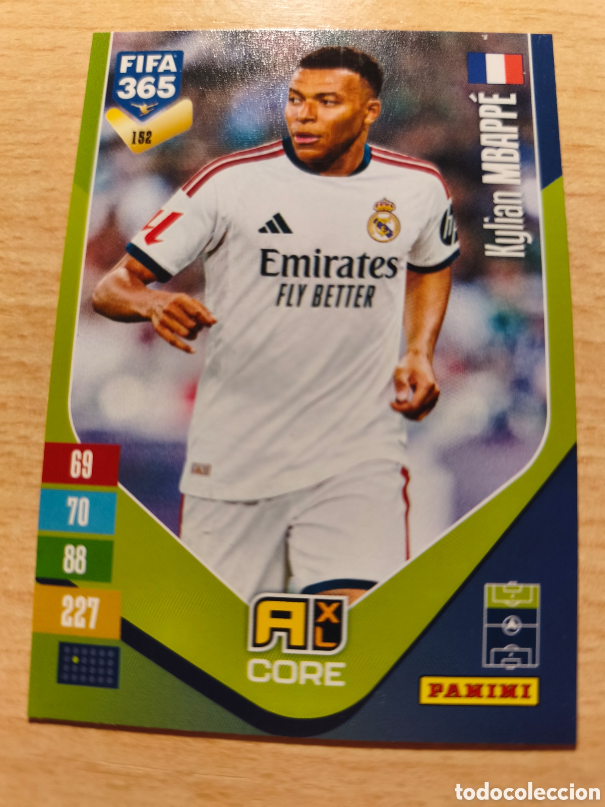 Figurine di Calcio: 152 KYLIAN MBAPPE REAL MADRID FIFA 365 2026 2027 PANINI 26 27