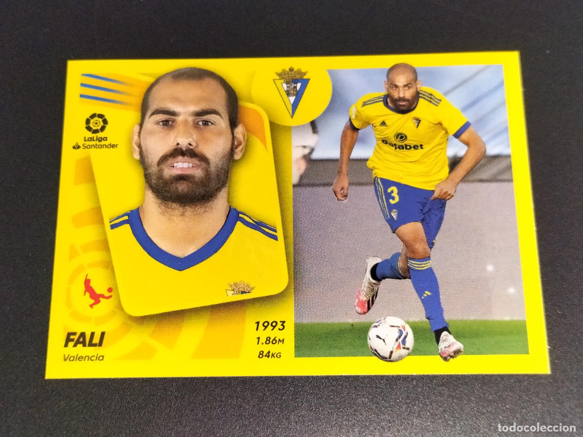 Cromos de f&uacute;tbol: N&ordm; 9 FALI CADIZ CROMOS LALIGA SANTANDER ESTE LIGA FUTBOL 2021 2022 21 22 PANINI
