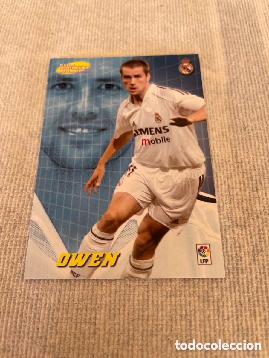 Cromos de f&uacute;tbol: OWEN MEGA FICHAJES 2004-05 Panini Sports 502 R.Madrid
