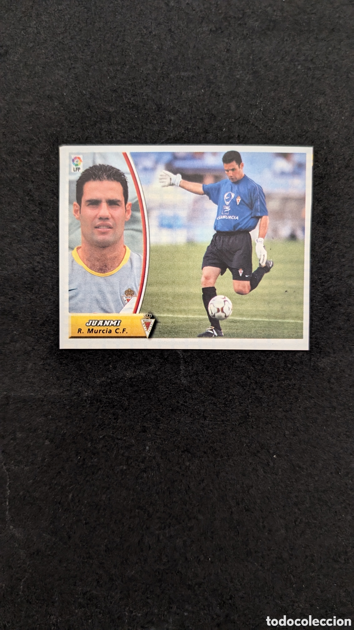 Cromos de f&uacute;tbol: JUANMI MURCIA FICHAJE 40 LIGA ESTE 2003/04 03 04 RECORTADO