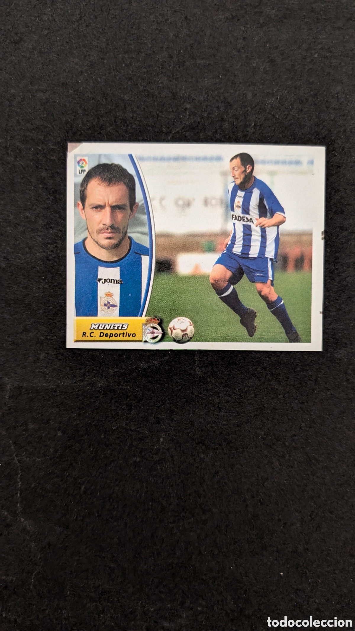 Cromos de f&uacute;tbol: MUNITIS DEPORTIVO FICHAJE 48 LIGA ESTE 2003/04 03 04 RECORTADO