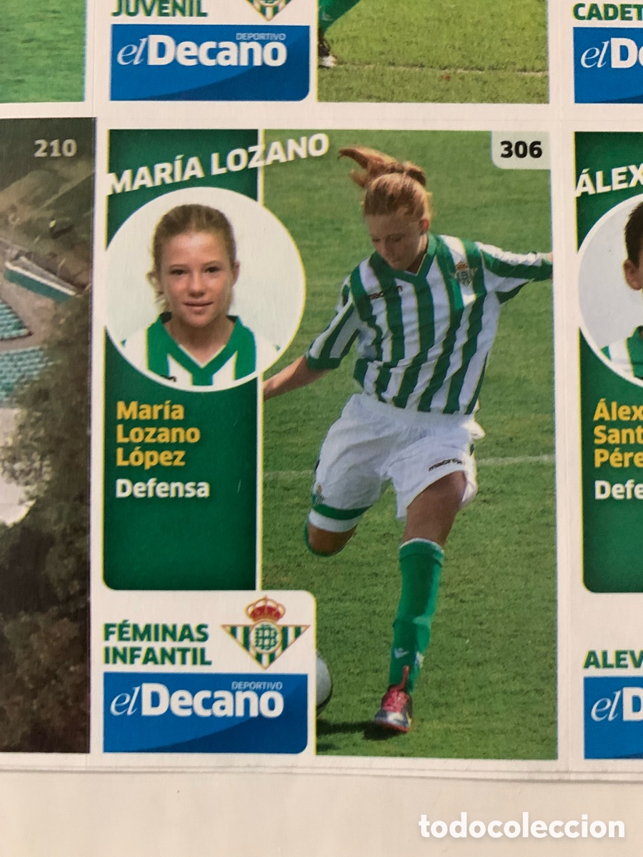 Cromos de f&uacute;tbol: Lamina cromos BETISBOOK - Foto 5