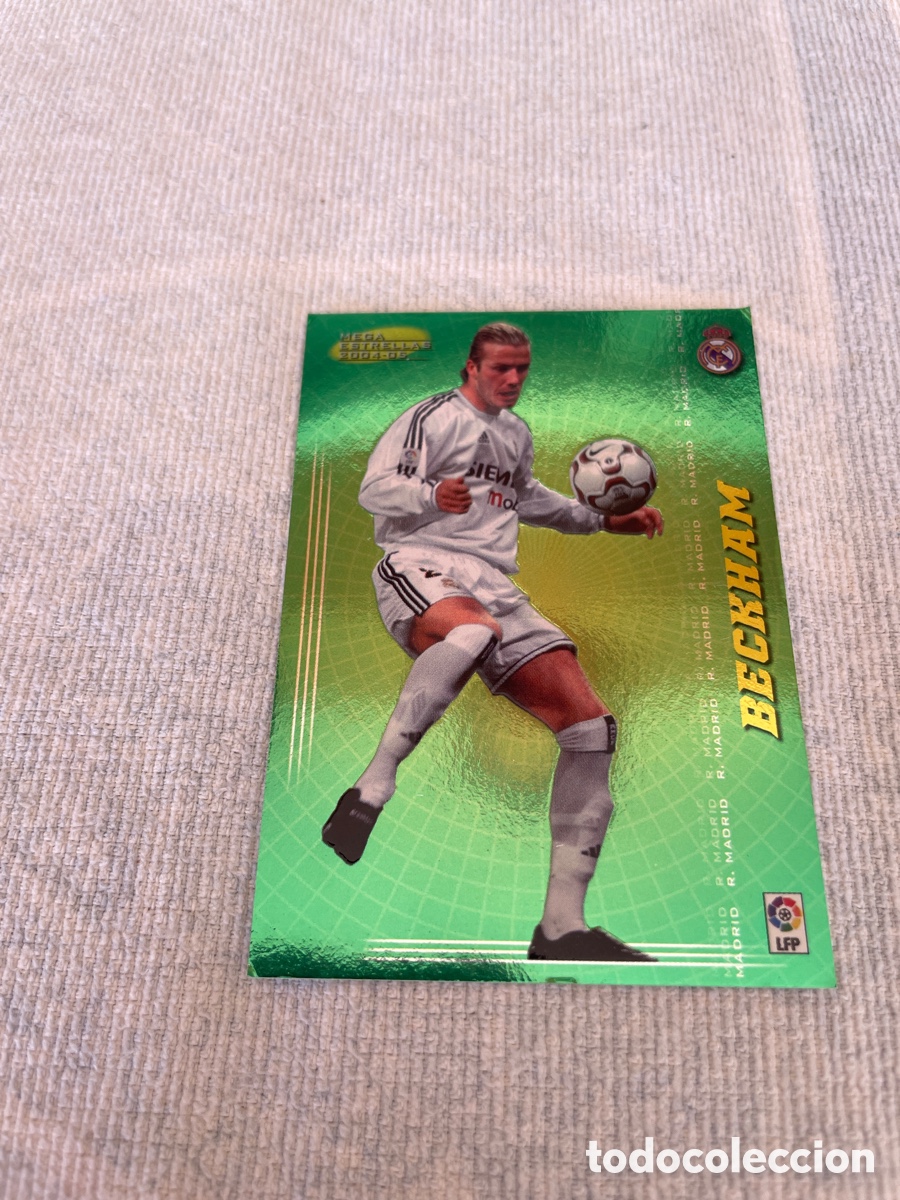 Cromos de f&uacute;tbol: BECKHAM MEGA ESTRELLAS 2004-05 Panini Sports 376 R.Madrid