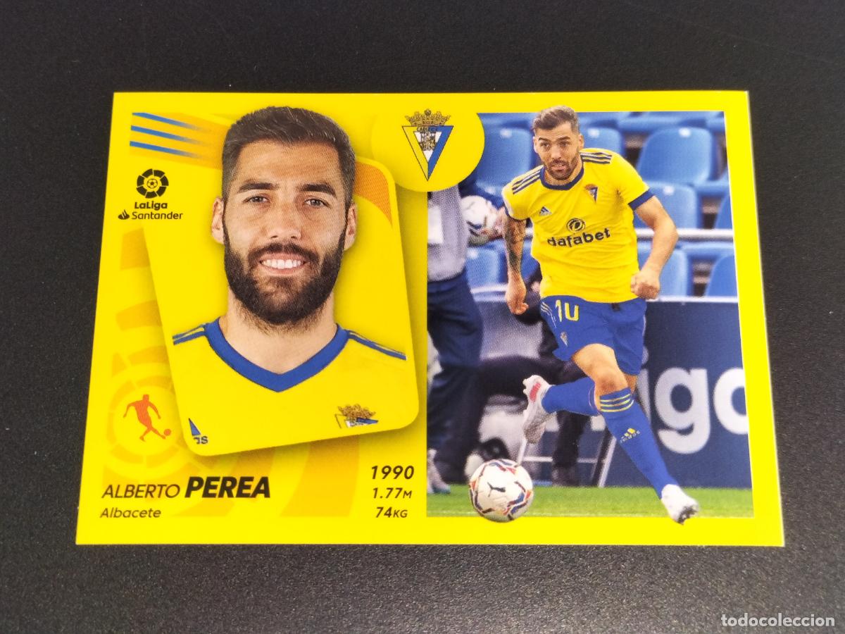 Fu&szlig;ball-Sticker: N&ordm; 16 ALBERTO PEREA CADIZ CROMOS LALIGA SANTANDER ESTE LIGA FUTBOL 2021 2022 21 22 PANINI