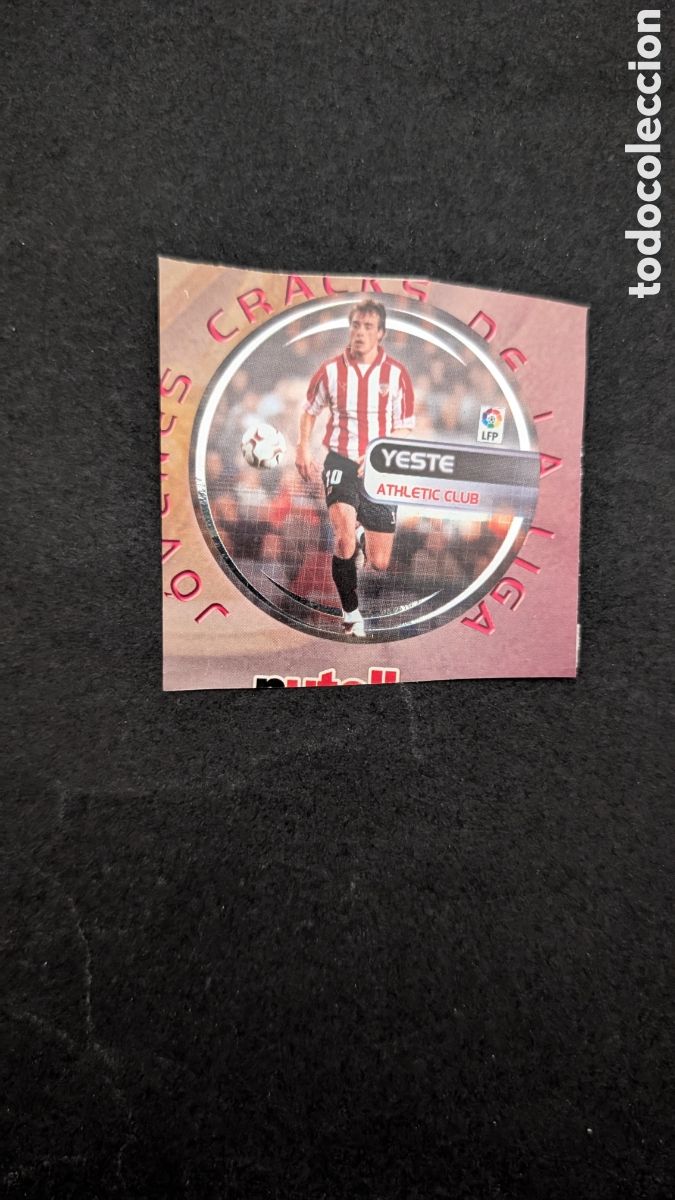 Cromos de f&uacute;tbol: YESTE BILBAO JOVENES CRACKS NUTELLA LIGA ESTE 2003/04 03 04 RECORTADO