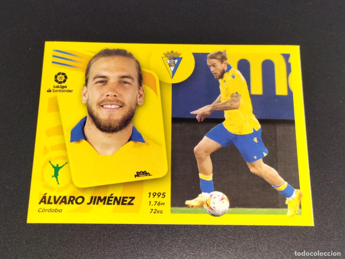 Cromos de f&uacute;tbol: N&ordm; 16 BIS COLOCA ALVARO JIMENEZ CADIZ CROMOS LALIGA SANTANDER ESTE LIGA 2021 2022 21 22 PANINI