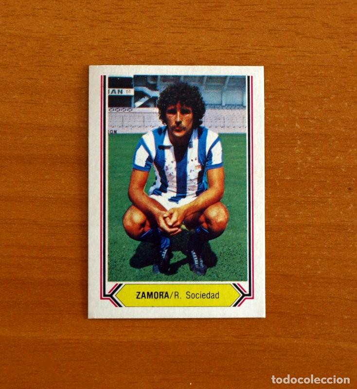 Cromos de f&uacute;tbol: Real Sociedad - Zamora - Ediciones Este Liga 1980-1981, 80-81 - Cromo Nunca pegado
