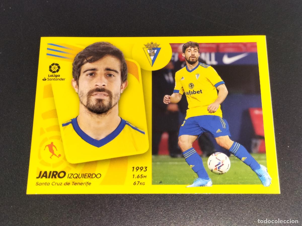Cromos de f&uacute;tbol: N&ordm; 17 JAIRO CADIZ CROMOS LALIGA SANTANDER ESTE LIGA FUTBOL 2021 2022 21 22 PANINI
