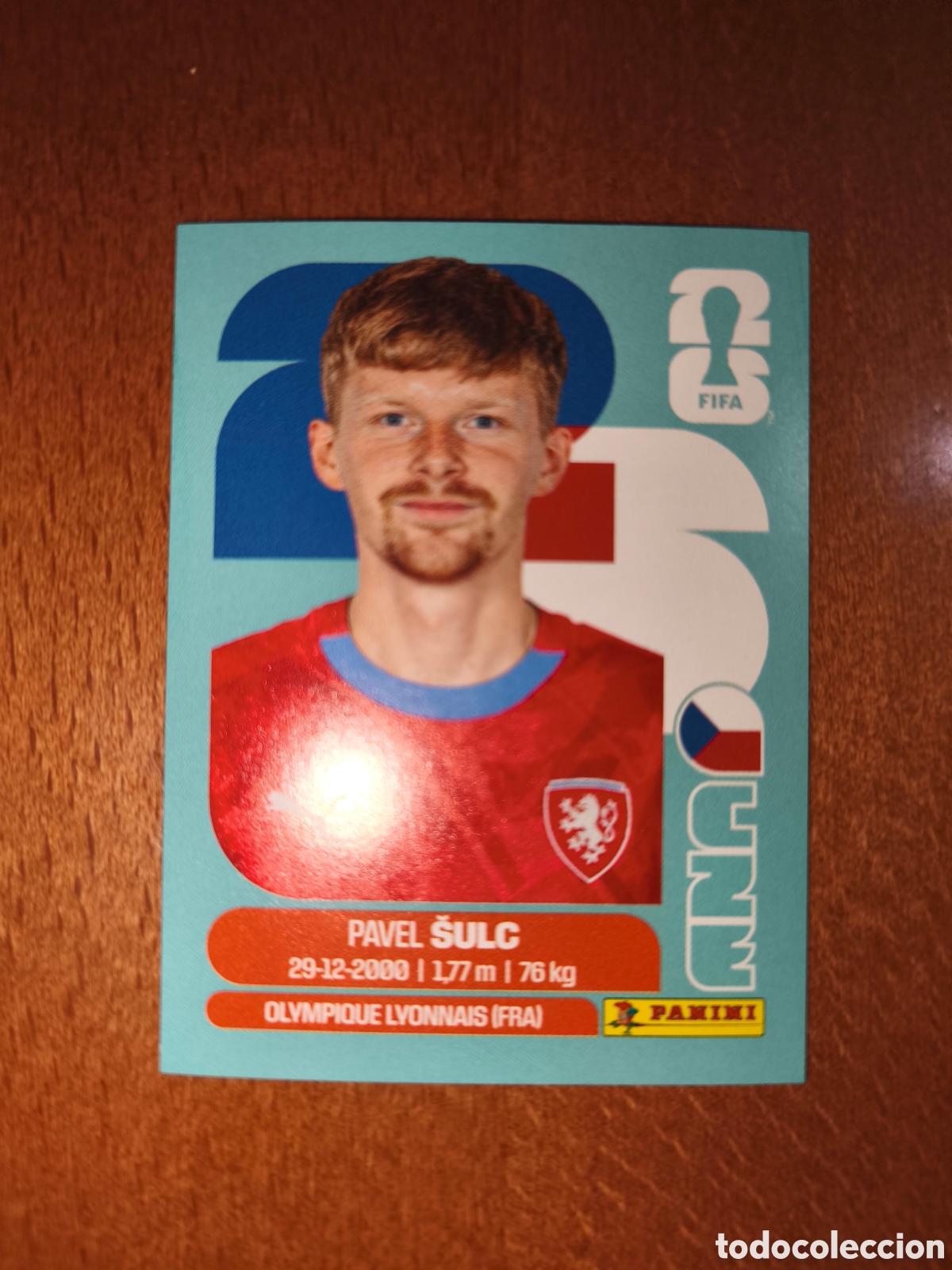 Cromos de f&uacute;tbol: CZE14 Pavel Sulc CZE 14 Fifa World Cup 2026 Rep&uacute;blica Checa