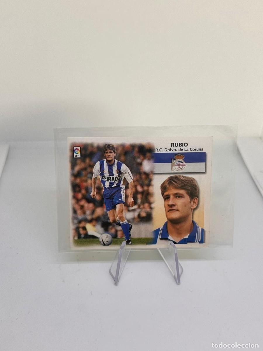 Football Stickers: Rubio Club Deportivo La Coru&ntilde;a Ultimos Fichajes N&ordm;23 Liga Este 1999 2000 sin pegar