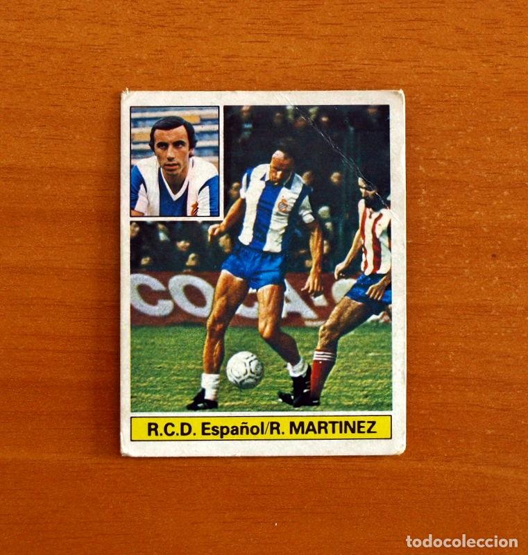 Cromos de f&uacute;tbol: R.C.D. Espa&ntilde;ol, Espanyol - Roberto Martinez - Ediciones Este Liga 1981-1982, 81-82 - Nunca pegado