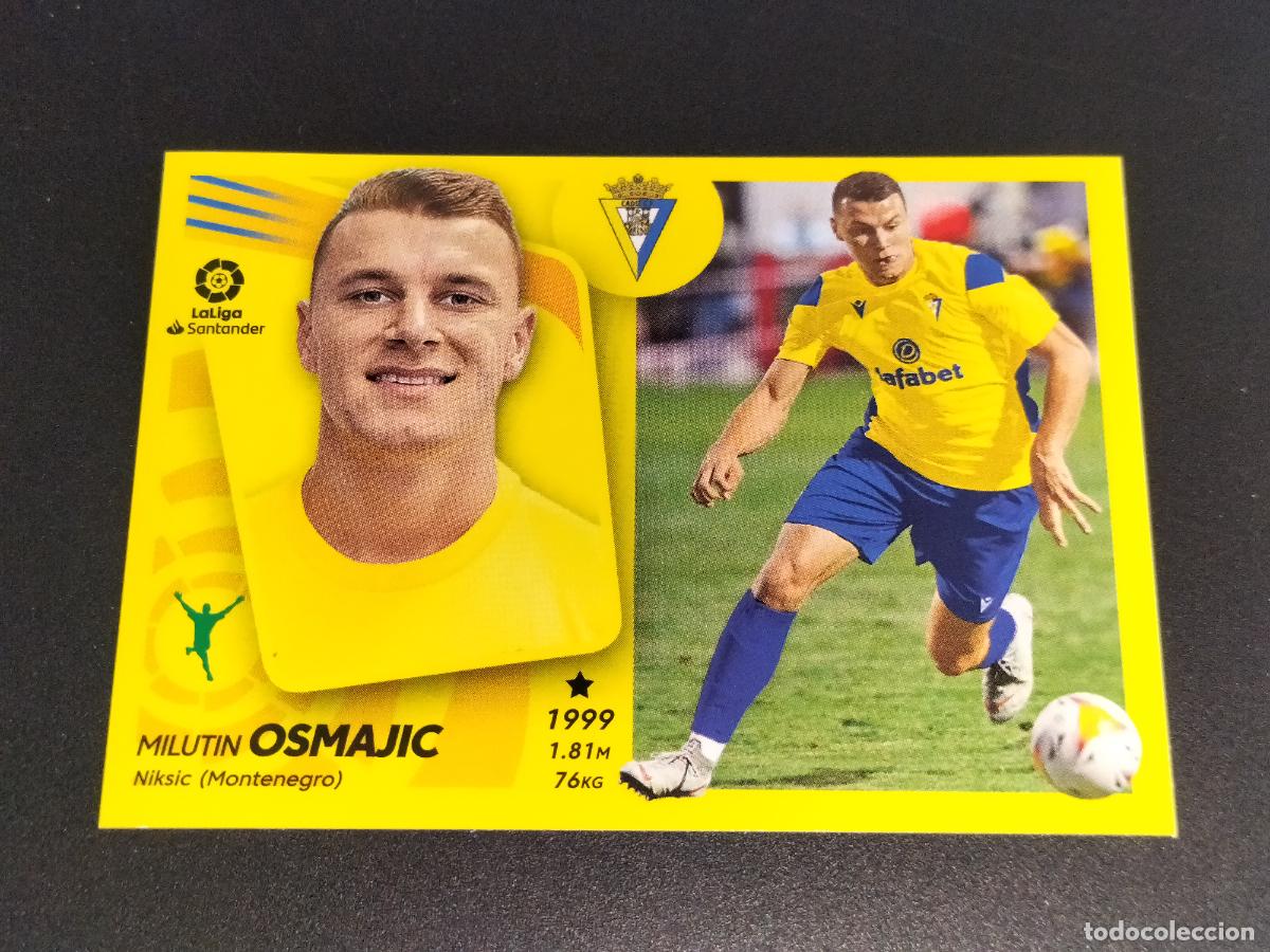 Cromos de f&uacute;tbol: N&ordm; 17 BIS COLOCA OSMAJIC CADIZ CROMOS LALIGA SANTANDER ESTE LIGA FUTBOL 2021 2022 21 22 PANINI