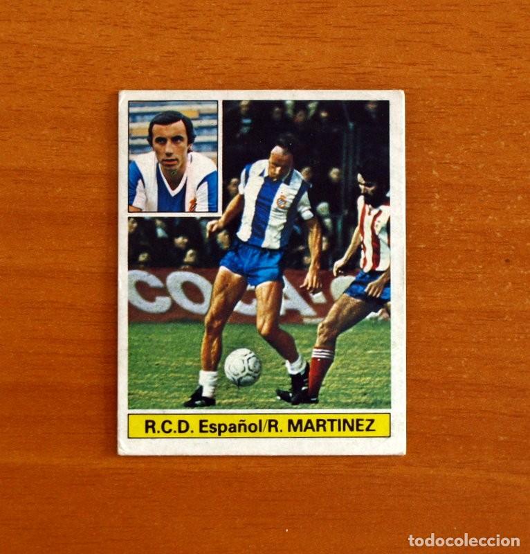 Cromos de f&uacute;tbol: R.C.D. Espa&ntilde;ol, Espanyol - Roberto Martinez - Ediciones Este Liga 1981-1982, 81-82
