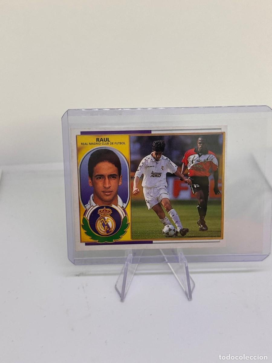 Cromos de f&uacute;tbol: Raul Gonzalez Real Madrid Liga Este 1996 97 Sin pegar