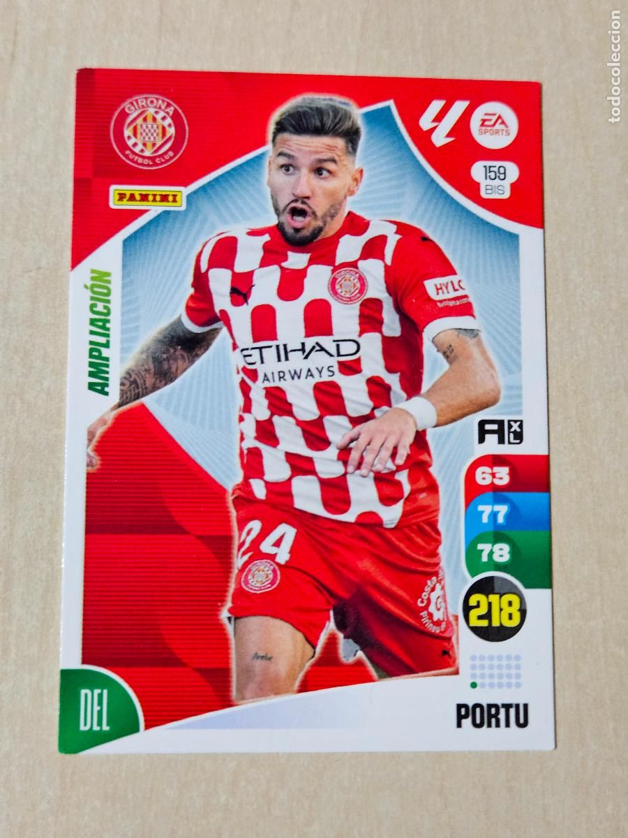 Football Stickers: FICHA N&ordm; BIS 159 PORTU - ADRENALYN 24 25 - PANINI 2024 - 25 - CROMO - AMPLIACION