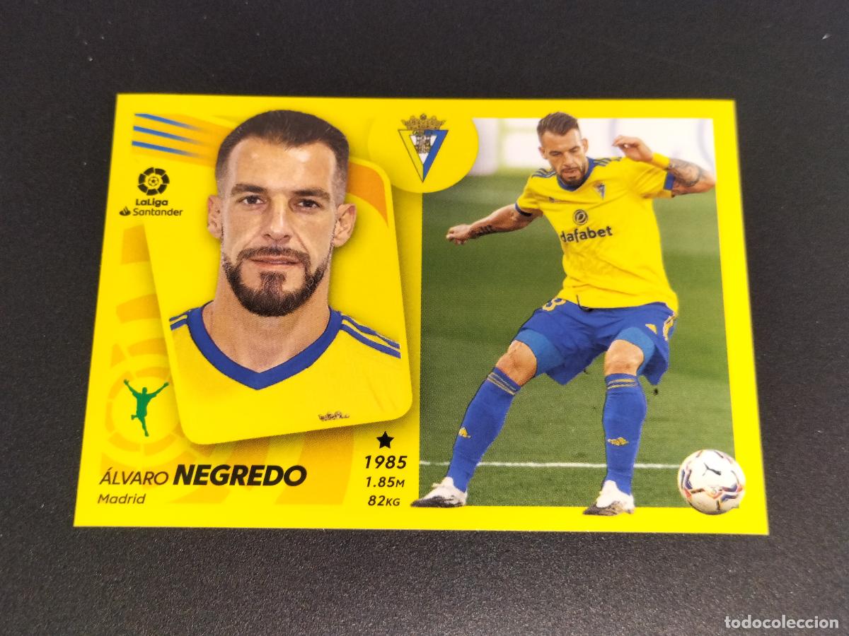Football Stickers: N&ordm; 20 ALVARO NEGREDO CADIZ CROMOS LALIGA SANTANDER ESTE LIGA FUTBOL 2021 2022 21 22 PANINI