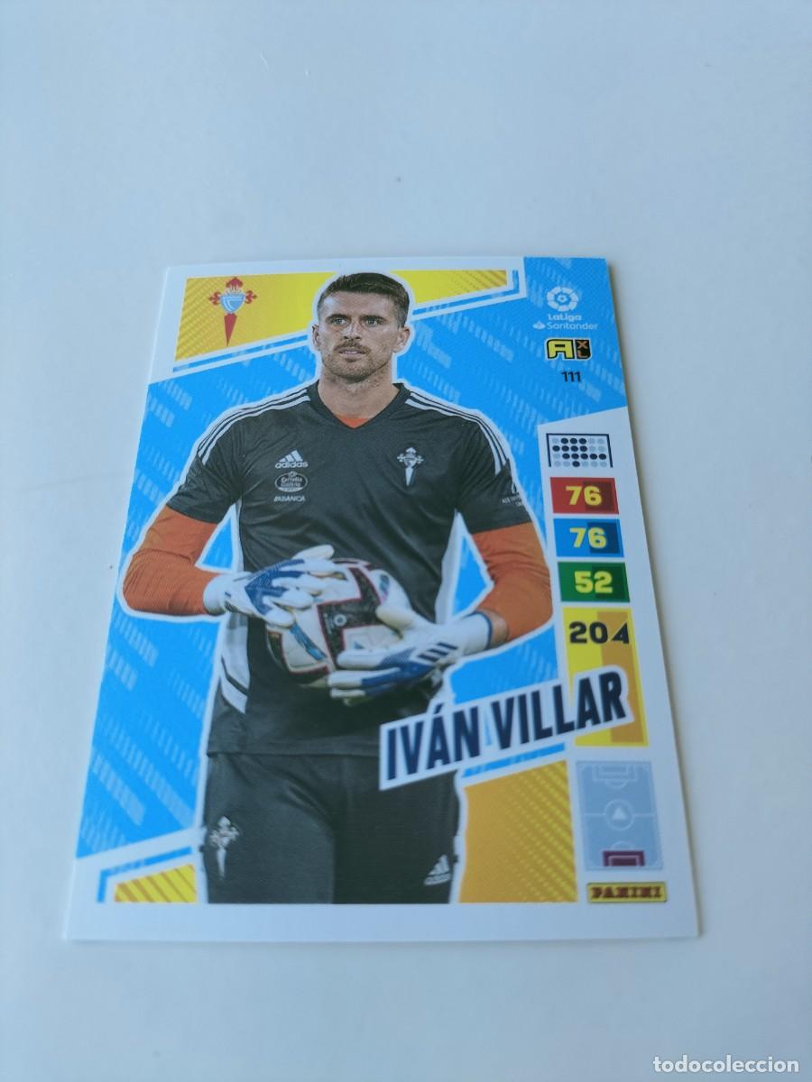 Cromos de f&uacute;tbol: 1 CROMO FICHA PANINI ADRENALYN 2022-2023 22-23 R.C CELTA VIGO 111 IVAN VILLAR